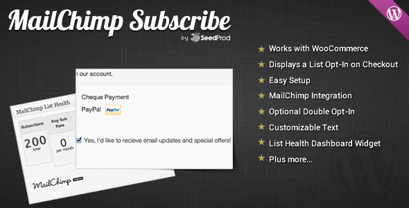 MailChimp Abone ol MailChimp Subscribe