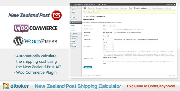 WooCommerce Yeni Zelanda Gönderi Sonrası Hesaplayıcı WooCommerce New Zealand Post Shipping Calculator