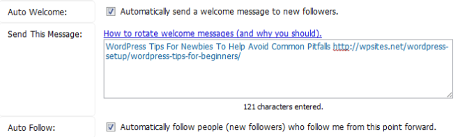 หมุนข้อความโดยตรง Rotate Direct Messages