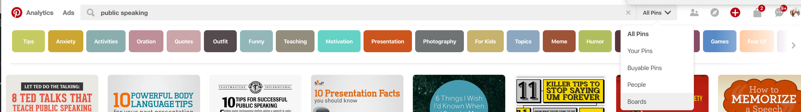 Rechercher des tableaux sur Pinterest