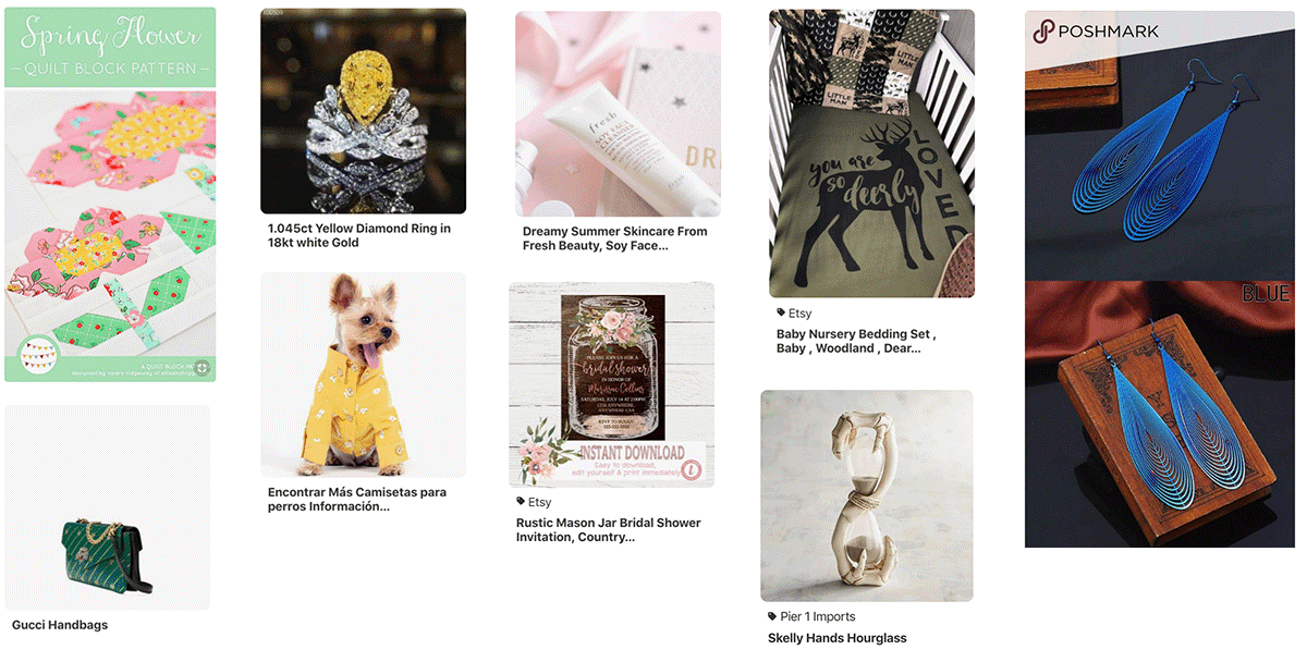 Gambar E-niaga Populer Di Pinterest