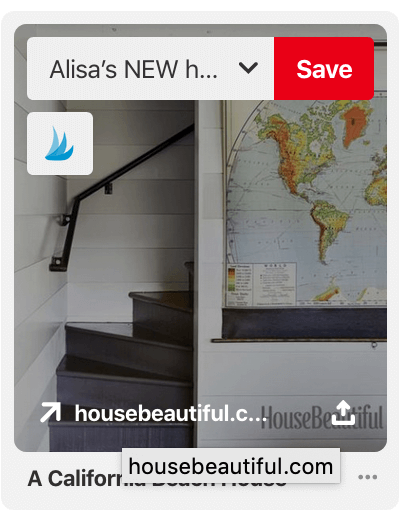 Schermata Pin Pinterest