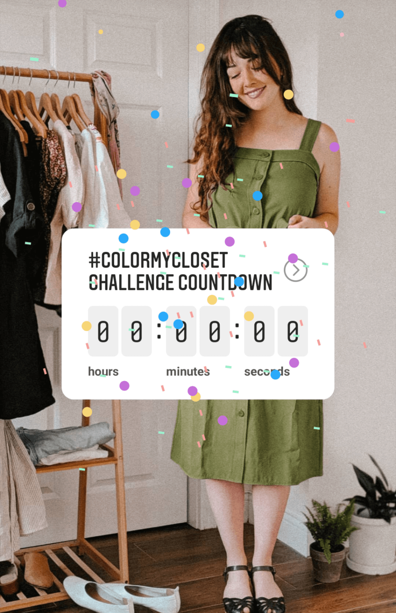 Hitung mundur Cerita Instagram