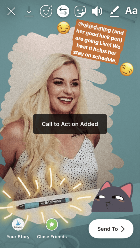 Menambahkan Tautan ke Stories untuk Instagram Stories Engagement Langkah Lima