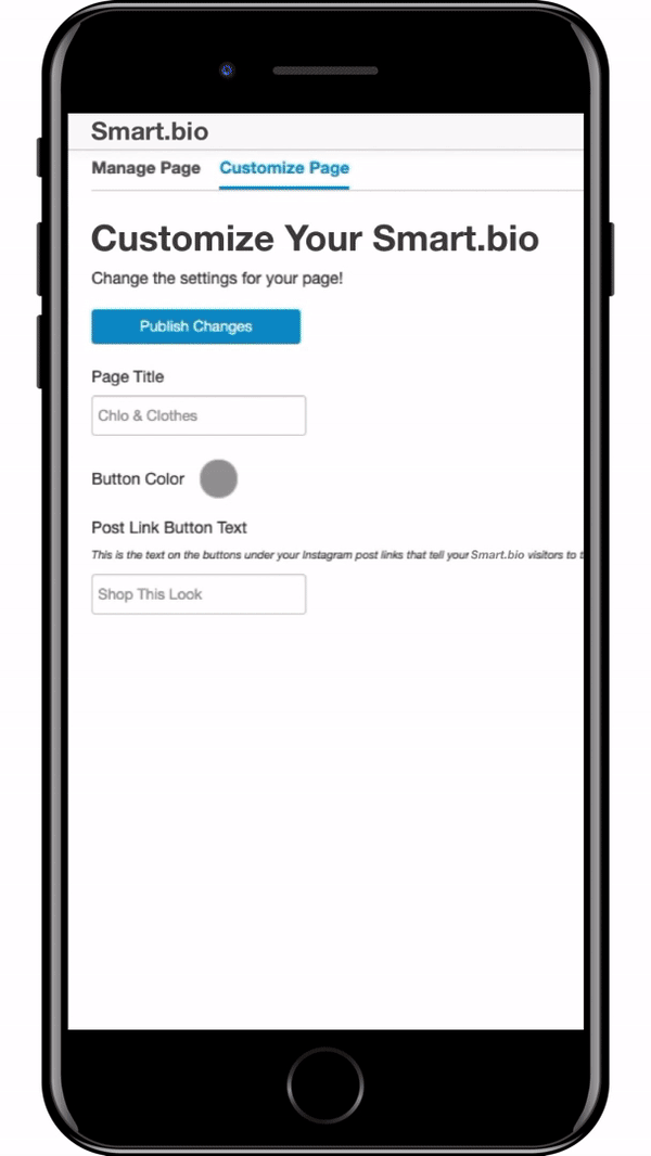 Smart.bio — инструмент для создания ссылок в Instagram