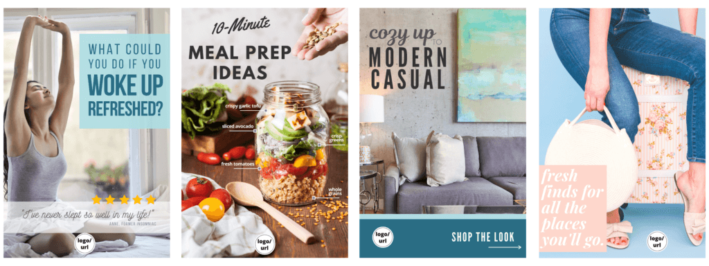 Pinterest-Bildvorlagen