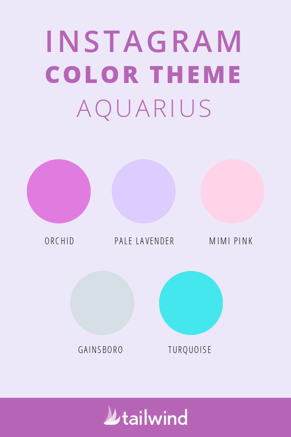Tema colore Instagram Acquario