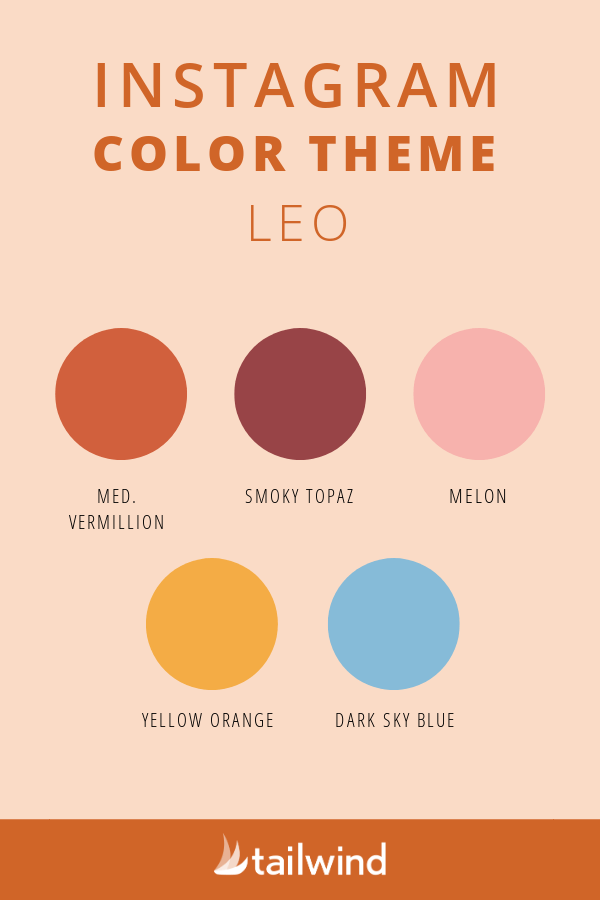 Combinazione di colori di Leo Insta