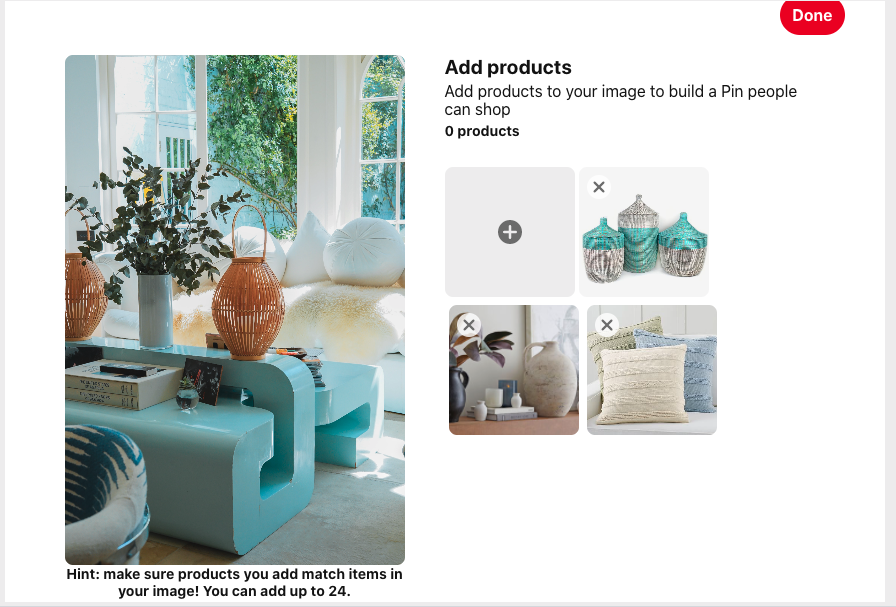 Pinterestコレクションピン