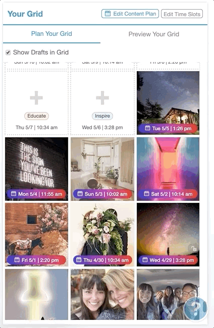 การวางแผนภาพ 9 ตารางใน tailwind