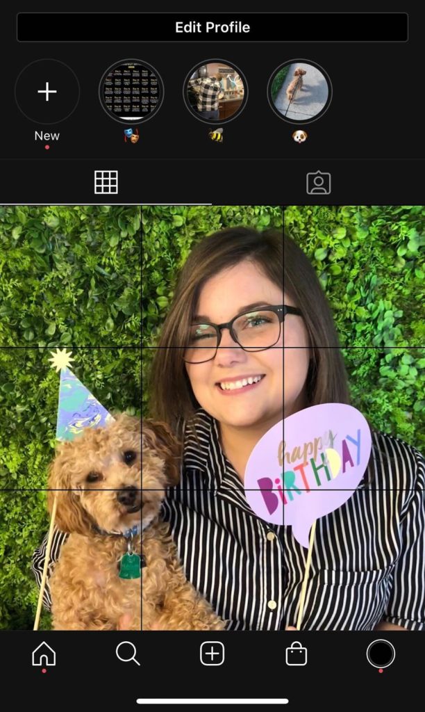 depois do divisor de fotos