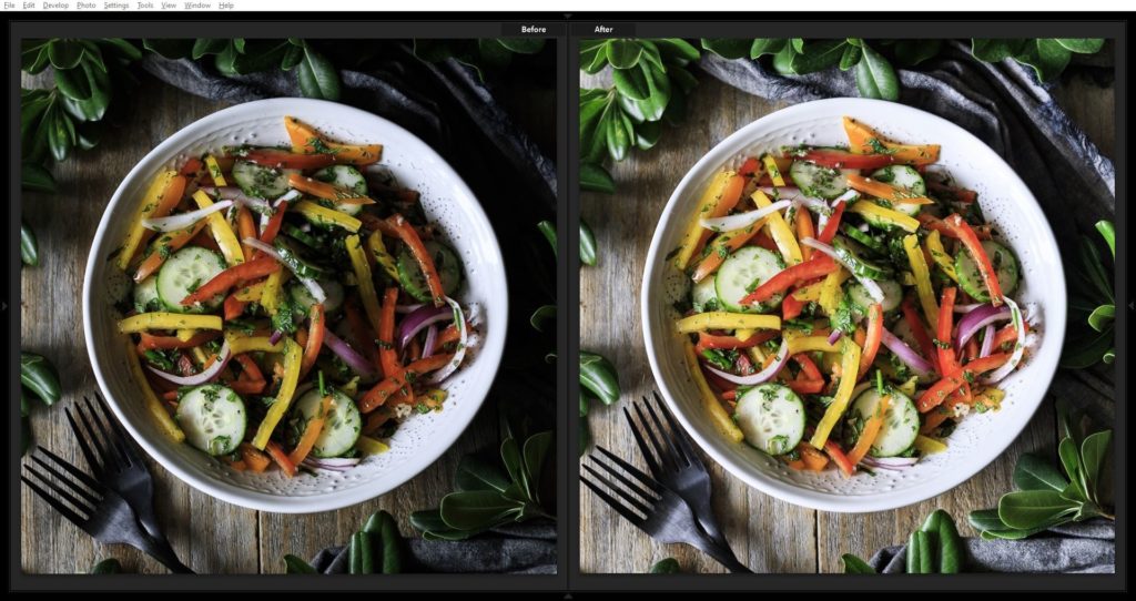 Assapora il preset di Lightroom di Flavour