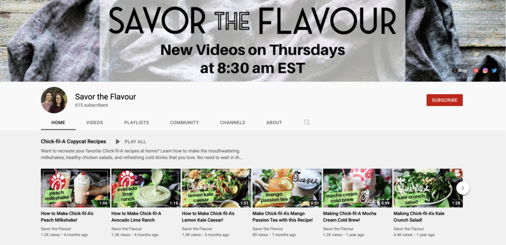 Assapora lo screenshot di YouTube del case study di Flavor