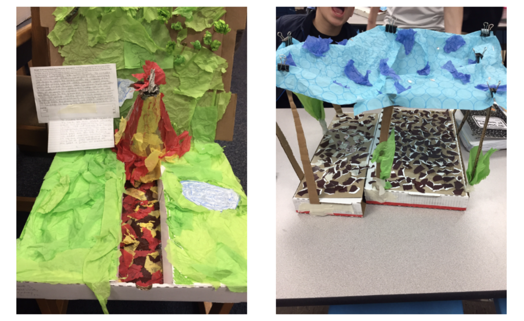 VisualSpeaks 사례 연구 아동의 엔지니어링 활동 이미지