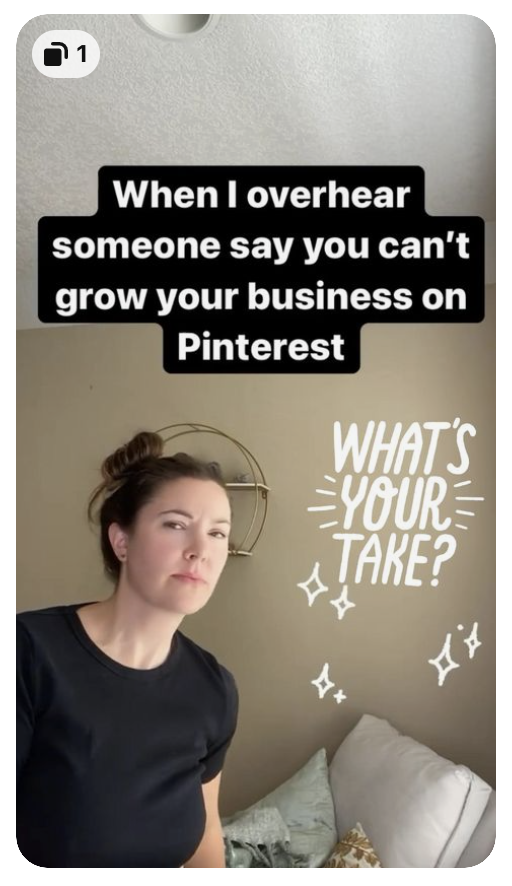 Capture d'écran de l'épingle de l'étude de cas Pyjama Marketer