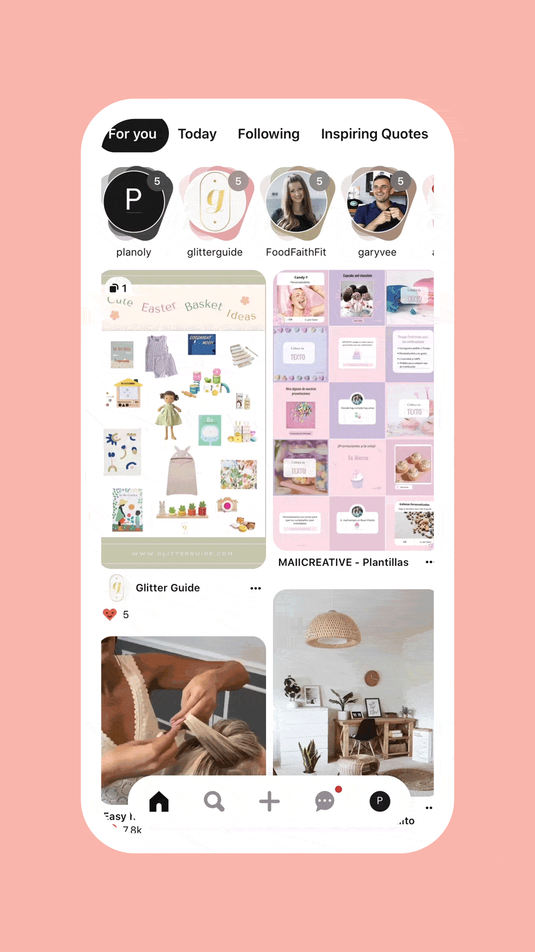 PLANOLY - دبابيس القصة - منشور مدونة - GIF 1