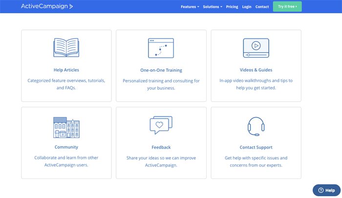 suporte de campanha ativa