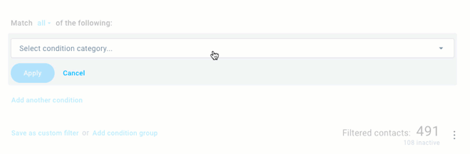 segmentación de respuesta