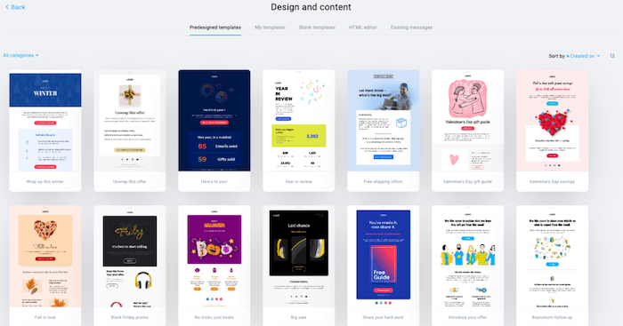 obtener plantillas de correo electrónico de respuesta