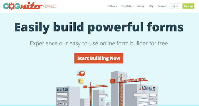 Cognitoフォームビルダー