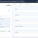 最高のオンラインフォームビルダー-HubSpotフォームビルダー