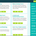 Cognitoフォームテンプレート
