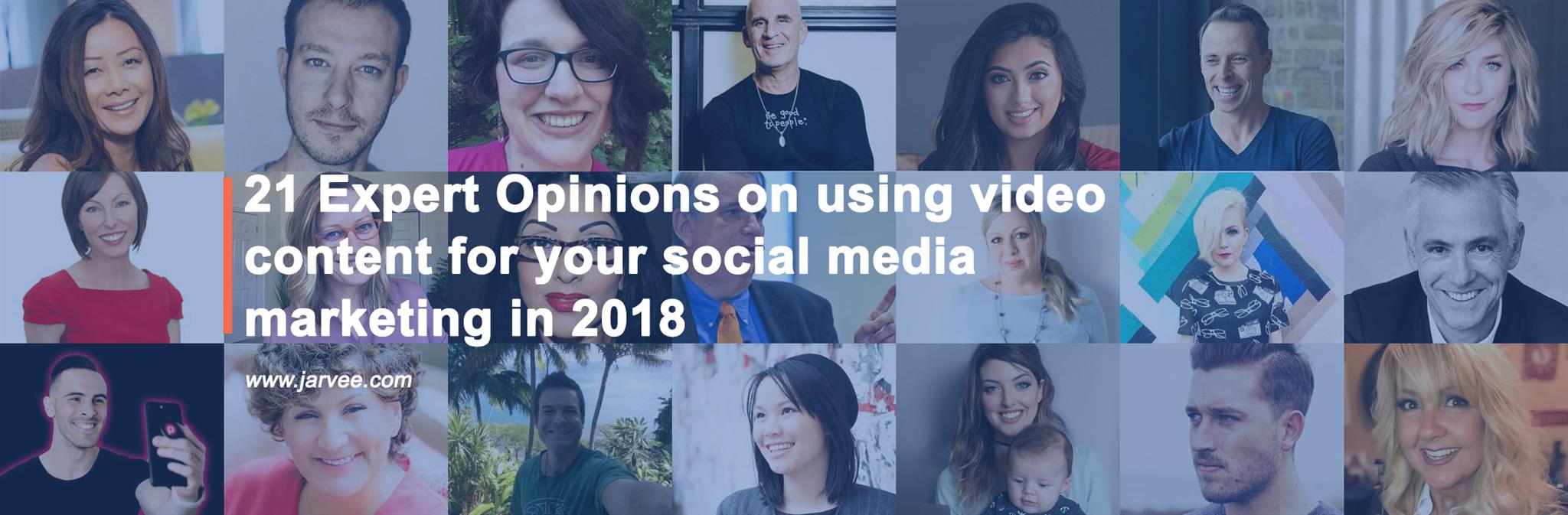 ソーシャルメディアでのビデオコンテンツの使用に関する21の専門家の意見