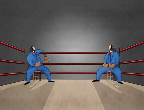 顧客の競合他社の分野を観察する