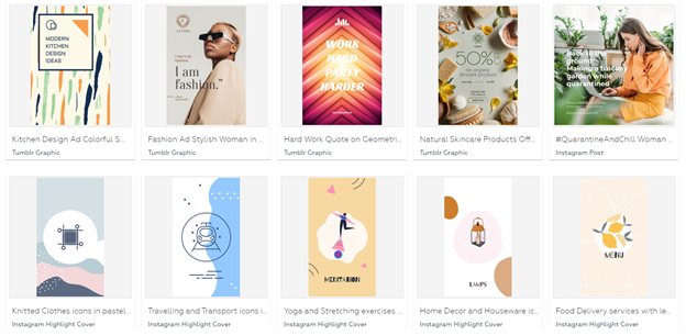 Creați postări vizuale pe rețelele sociale