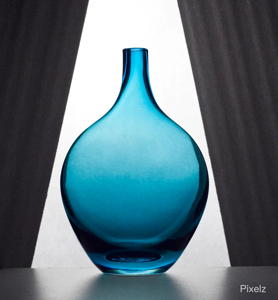 ガラス花瓶ブラックボードクローザー glass vase black boards closer