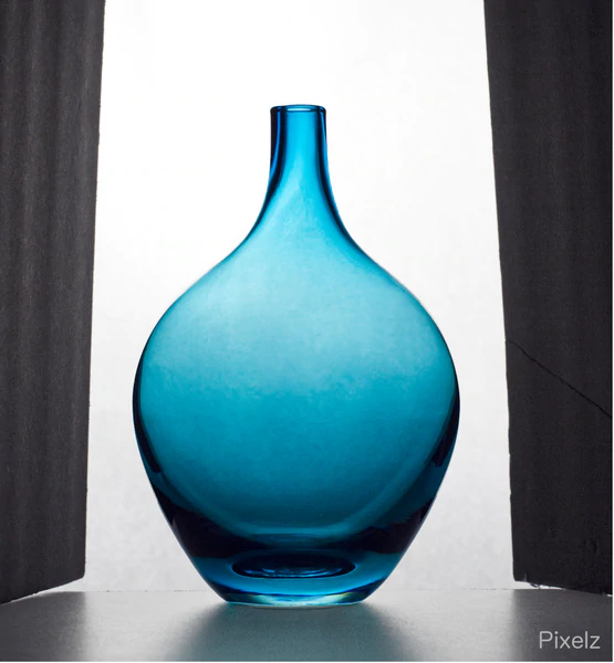 ガラス花瓶ブラックボード glass vase black boards