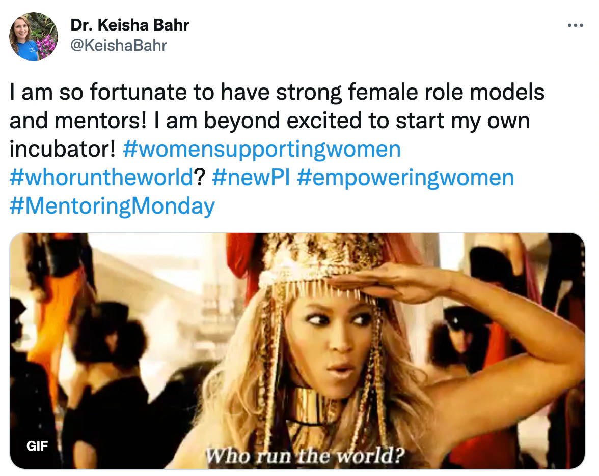 メンターを見つけることについてツイートする