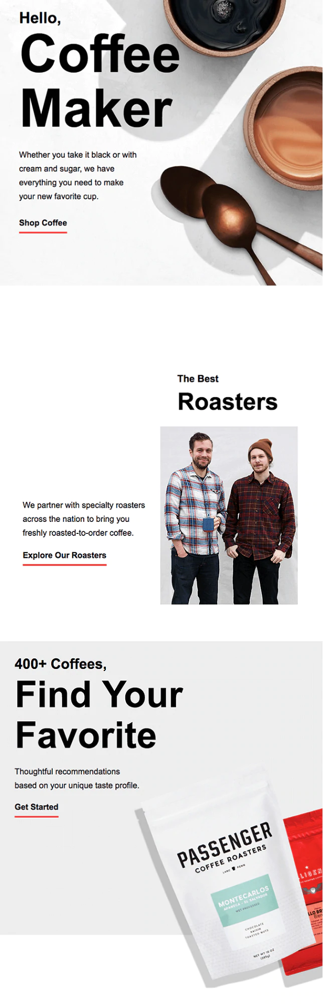 季節限定メールキャンペーン