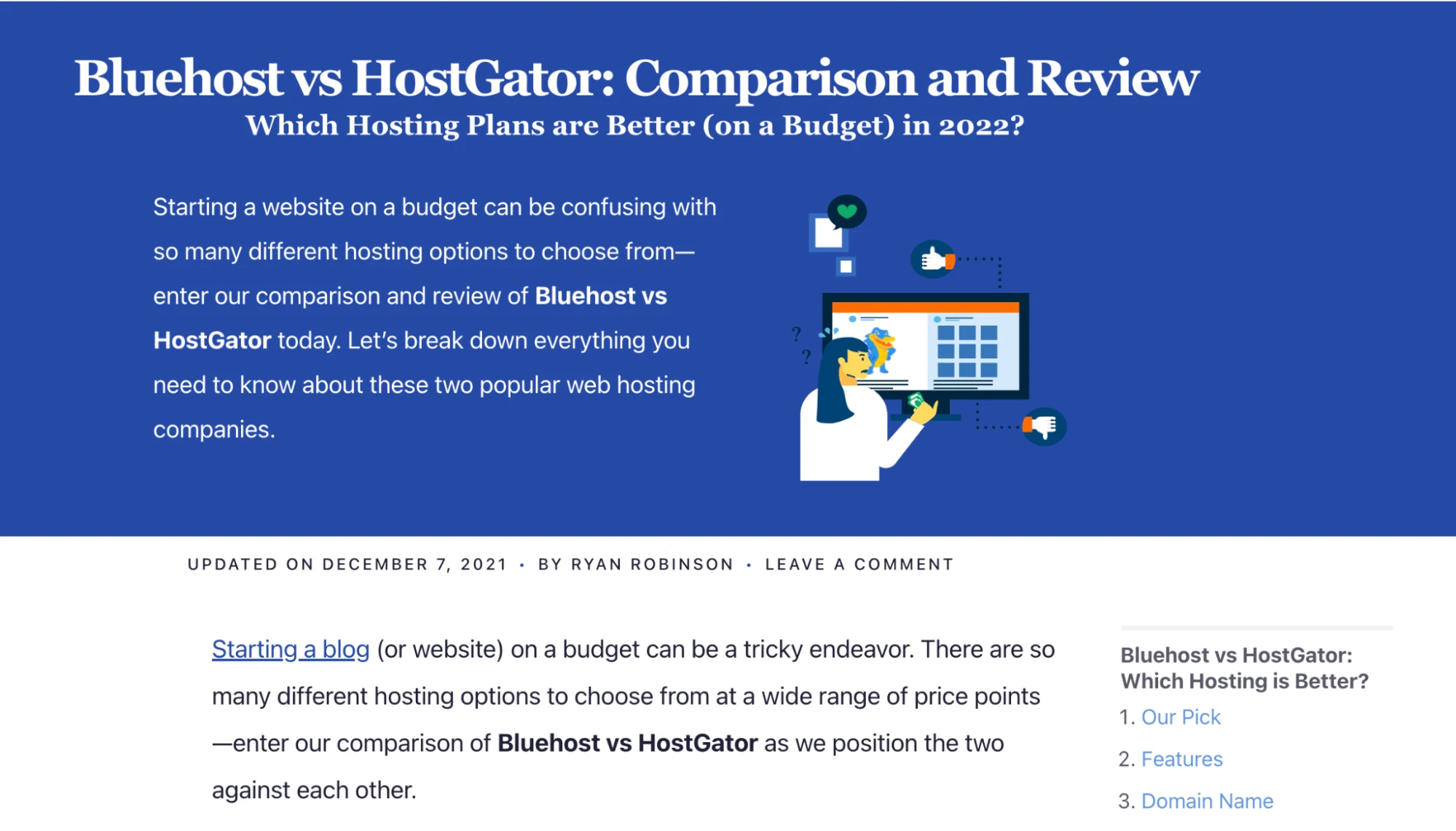 Exemplu de creare a unei pagini versus pentru a influența oamenii să cumpere un produs pe care l-ați examinat în calitate de agent de marketing afiliat
