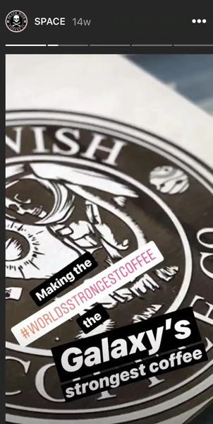 instagram markalı hashtag çıkartması