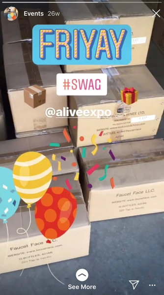 etkinlikler için instagram çıkartmaları