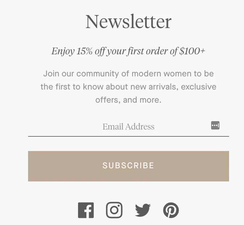 اتبع أزرار موقع pinterest