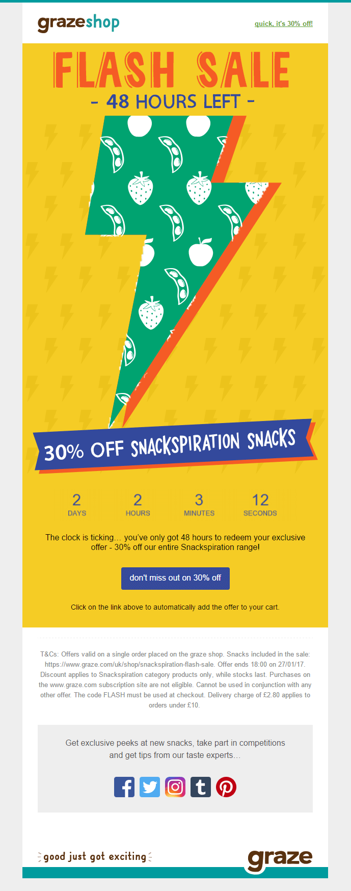 Flash-Sale-E-Mail-Werbung