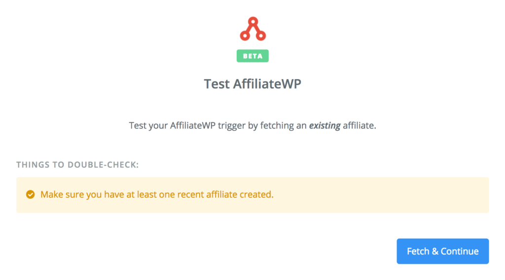 155235-test-affiliatewp-connected - AffiliateWP Test AffiliateWP is connected