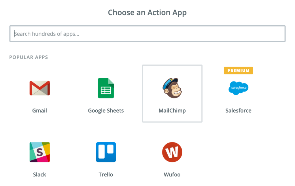 155235-choose-action-app-mailchimp - AffiliateWP Choose your Action app - MailChimp