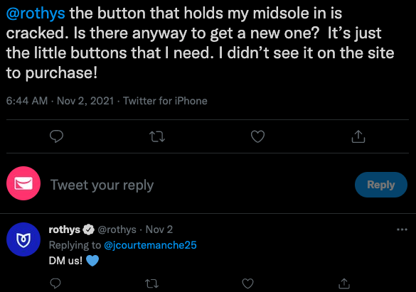 Interacționează cu clienții pe Twitter pentru a oferi asistență