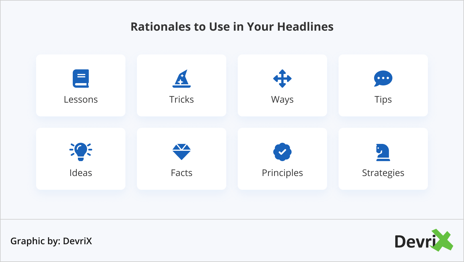 Justifications à utiliser dans vos titres