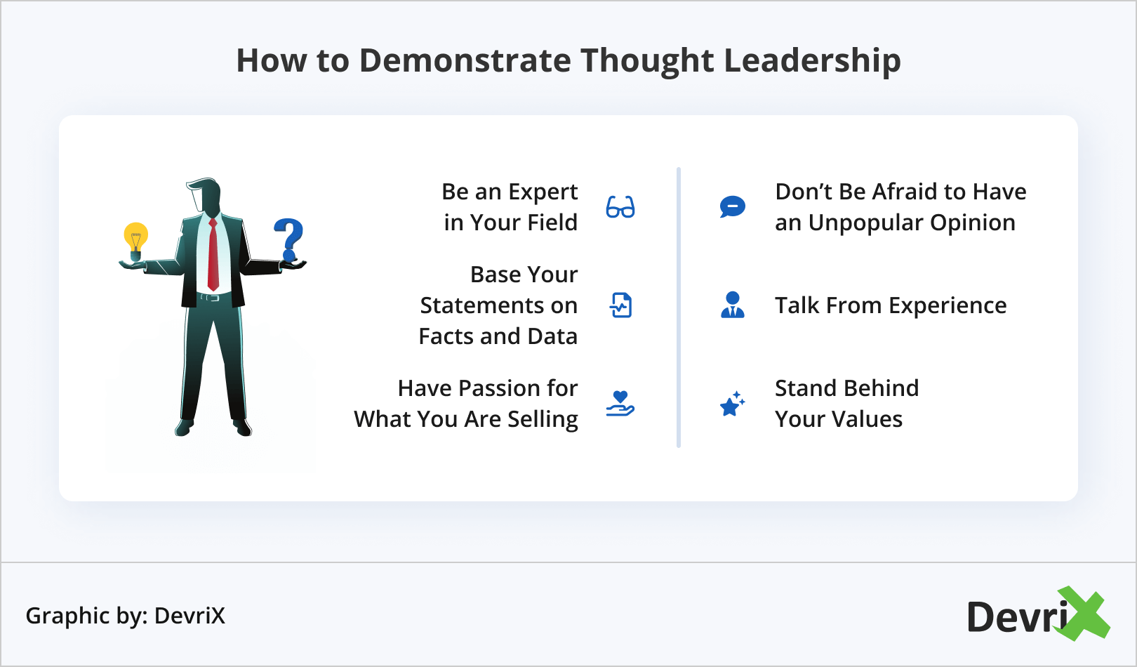 Cómo demostrar liderazgo intelectual