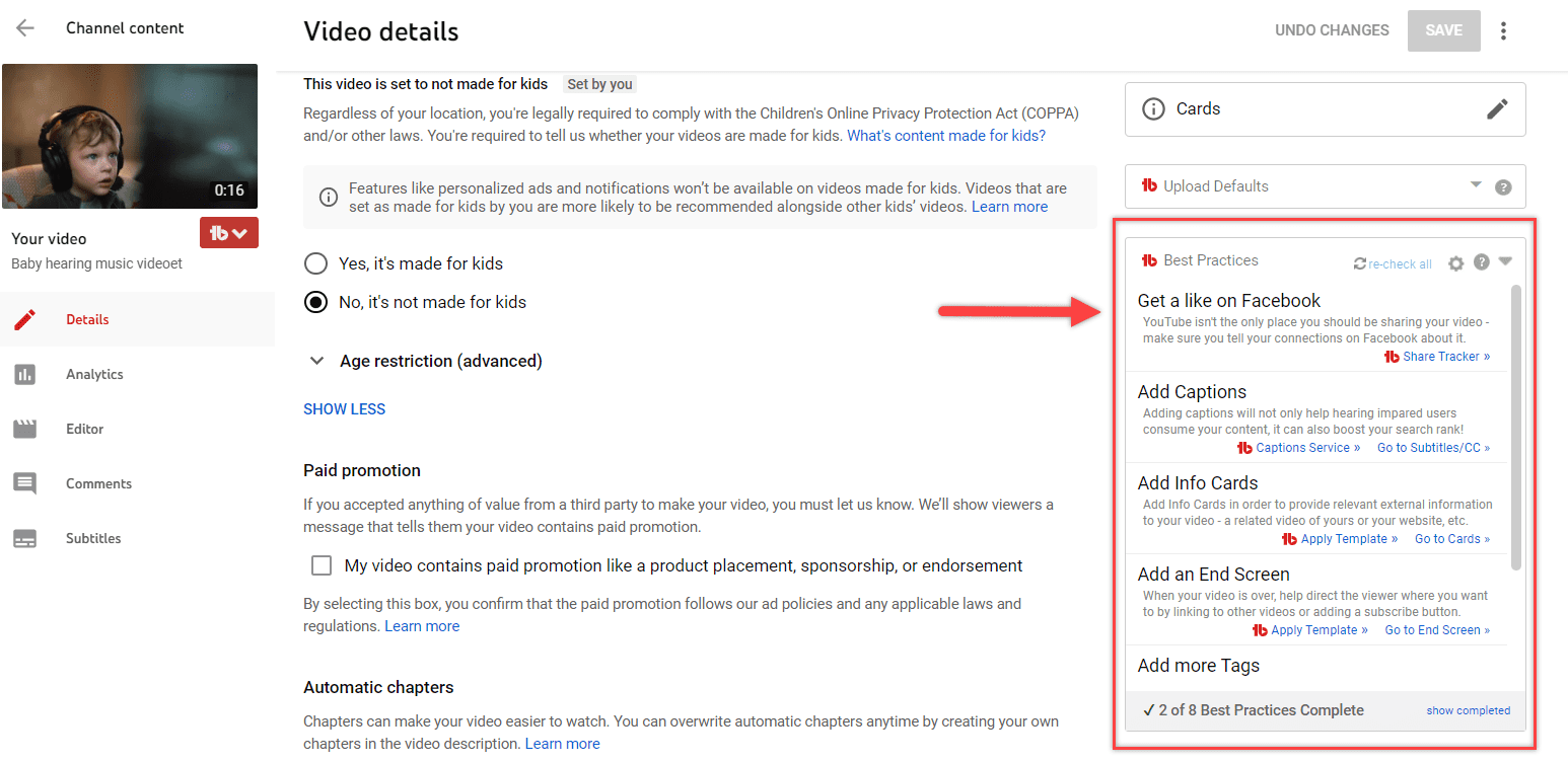 أفضل الممارسات بواسطة TubeBuddy في تحميل قوائم المراجعة