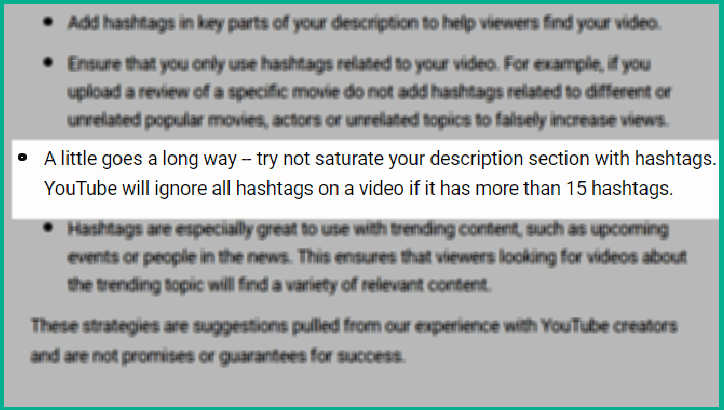 Сколько хештегов позволит ютуб
