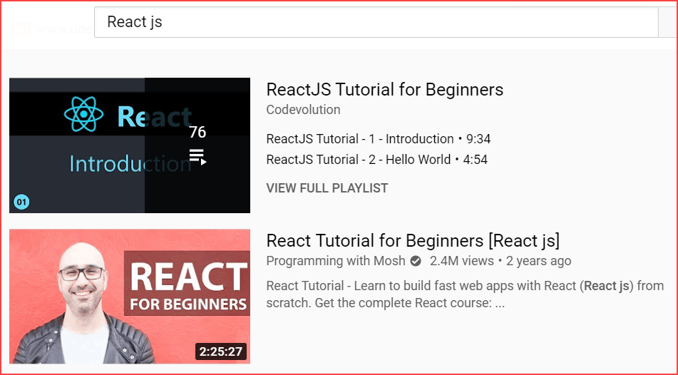 Esercitazione sulla playlist