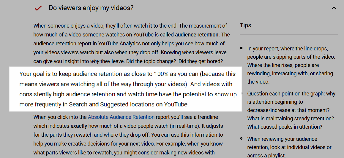 Fattore di ranking per la fidelizzazione del pubblico suggerito da Google