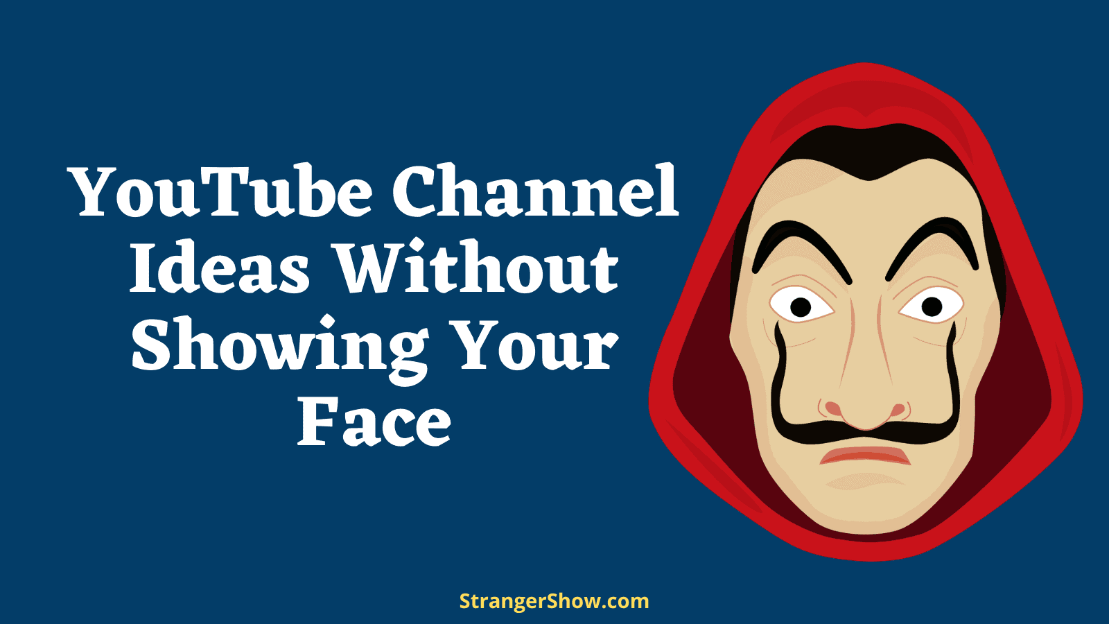 Yüzünüzü göstermeden YouTube Kanalı fikirleri