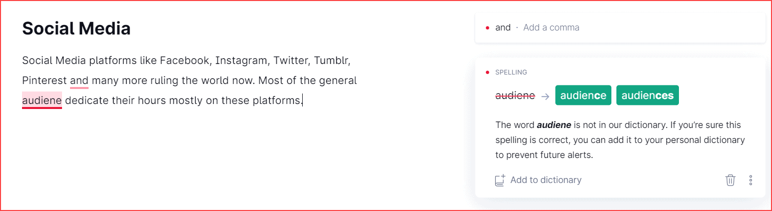 Cos'è lo strumento Grammarly