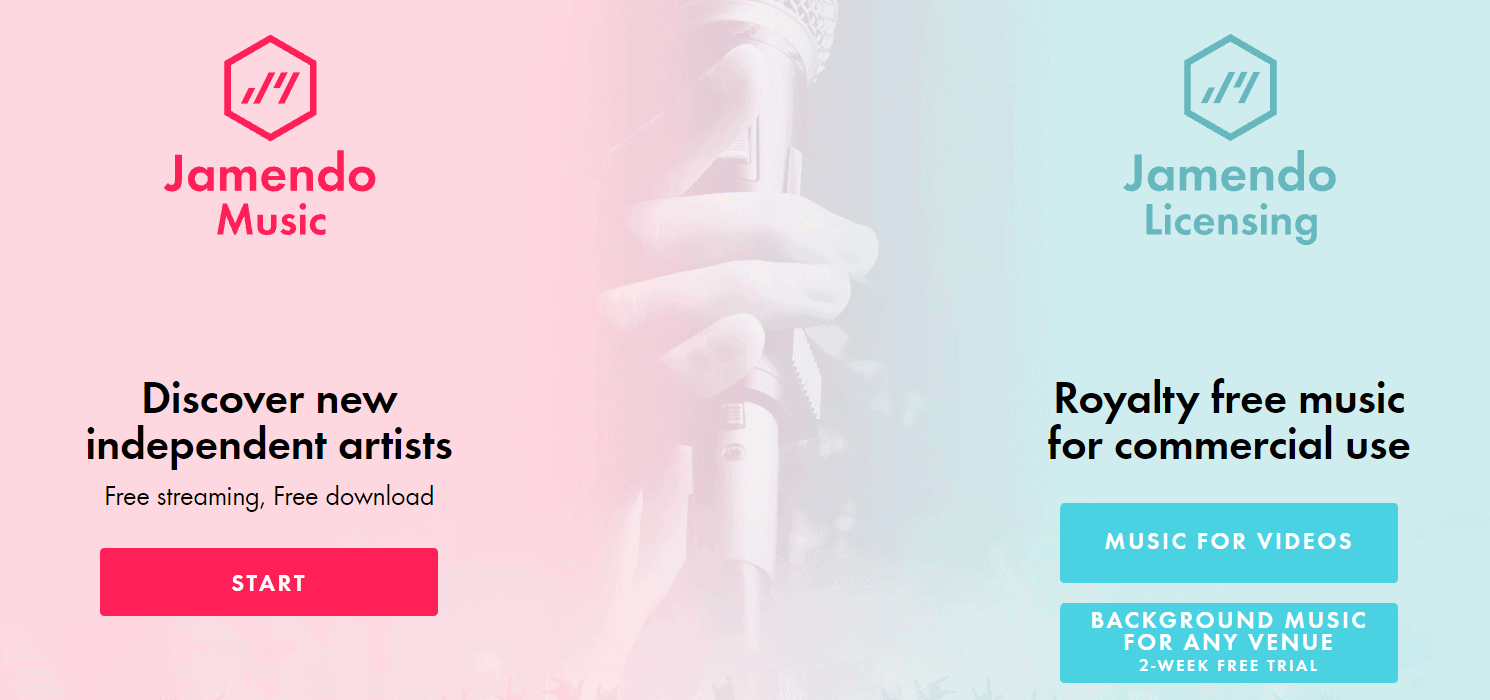 상업용 Jamendo 음악
